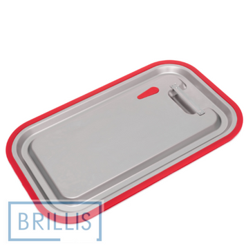 Кришка н/ж Brillis GN 1/1 з силіконовим ущільнювачем для гастроємностей 811-SL фото