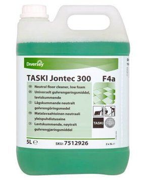Миючий засіб для миття твердих водостійких підлог Taski Jontec 300 (5 л) 7512925 фото