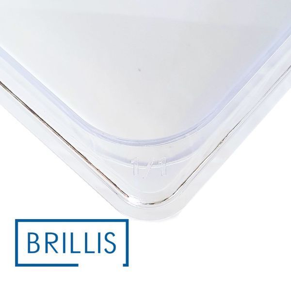 Гастроємність BRILLIS із полікарбонату GN 1/1-150 мм, прозора P811-6C фото