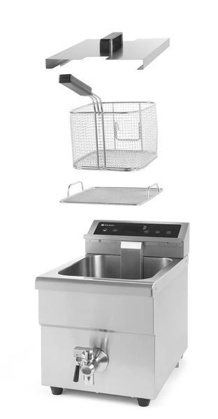 Фритюрница индукционная профессиональная на 8 л Hendi Kitchen Line 215012 215012 фото