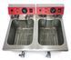 Фритюрница профессиональная на 2х12 л GoodFood EF12A2 33198 фото 3