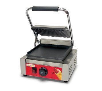 Гриль контактный GoodFood ECG10EA Panini RED 33230 фото