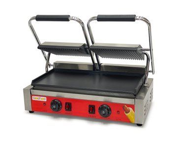 Гриль контактный GoodFood ECG20EA Panini RED 33232 фото
