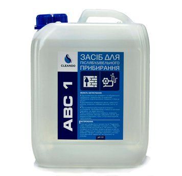 Засіб для післябудівельного прибирання ABC-1 (10 л) Cleando ABC-1 (10 л) фото