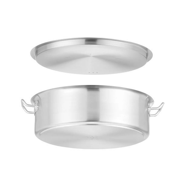 Кастрюля из нержавеющей стали для тушения с крышкой, 8,5 л, HENDI 836514 836514 фото