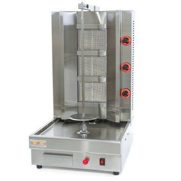 Апарат для шаурми газовий з двигуном GoodFood SM3MG 33680 фото
