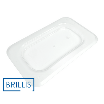 Крышка гастроемкости BRILLIS из поликарбоната GN 1/9, прозрачная P819-L фото