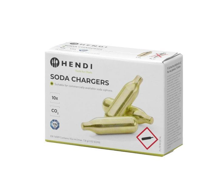 Балончики із вуглекислим газом, 10 шт. Hendi 588406 588406 фото
