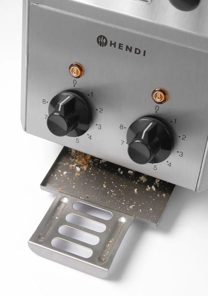 Тостер професійний для сендвічів на 2 тости Hendi 261163 261163 фото