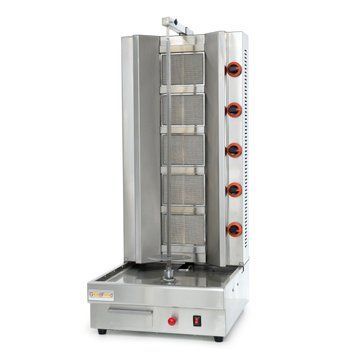 Апарат для шаурми газовий з двигуном GoodFood SM5MG 33682 фото