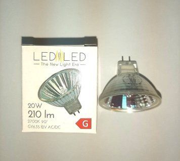 Термостійка лампа 12В для піца печі GGF LAMPA012 фото