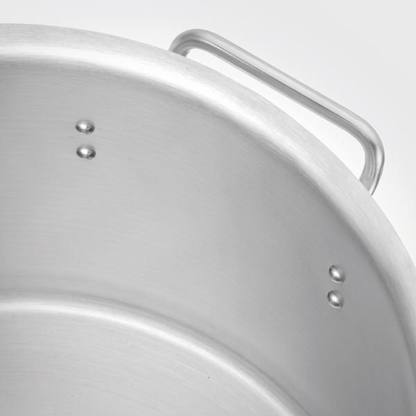 Кастрюля из нержавеющей стали средняя с крышкой Budget Line, 23 л, HENDI 832844 832844 фото