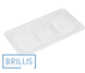 Крышка гастроемкости BRILLIS из поликарбоната GN 1/3, прозрачная P813-L фото 1